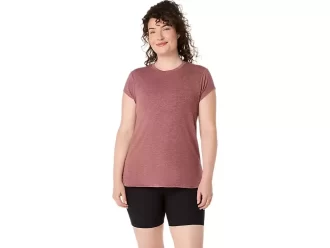 WOMEN’S HEATHER CREWNECK TOP