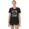 WOMEN’S SUNFLOWER SLOGAN V-NECK WOMEN’S SUNFLOWER SLOGAN V-NECK