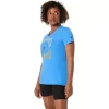 WOMEN’S SUNFLOWER SLOGAN V-NECK